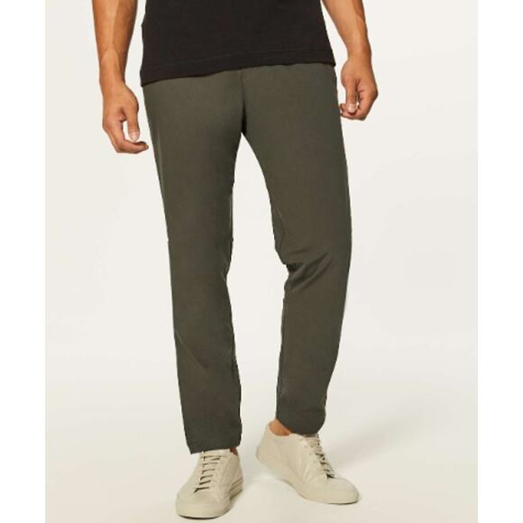 Lululemon Commission Pant Slim *Warpstreme Green Size 30